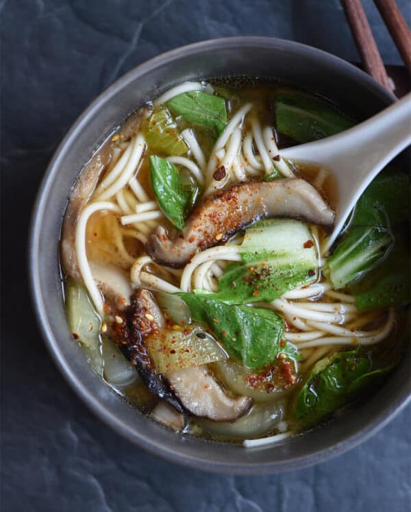 Red Miso Udon Soup - Vegan Recipes