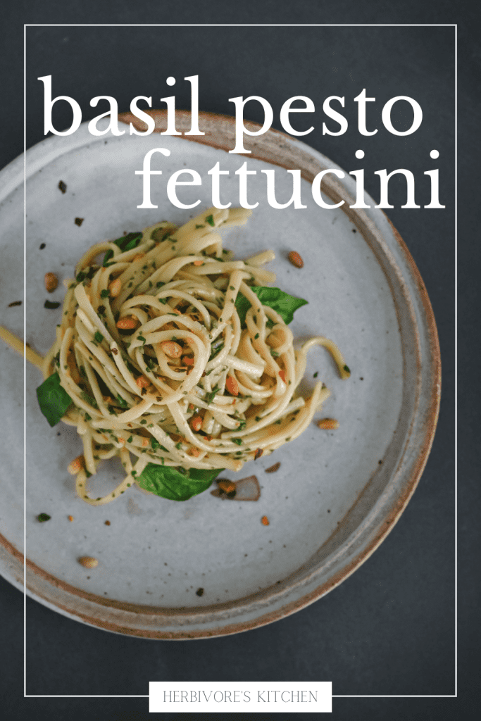 Vegan Pesto Pasta Recipe