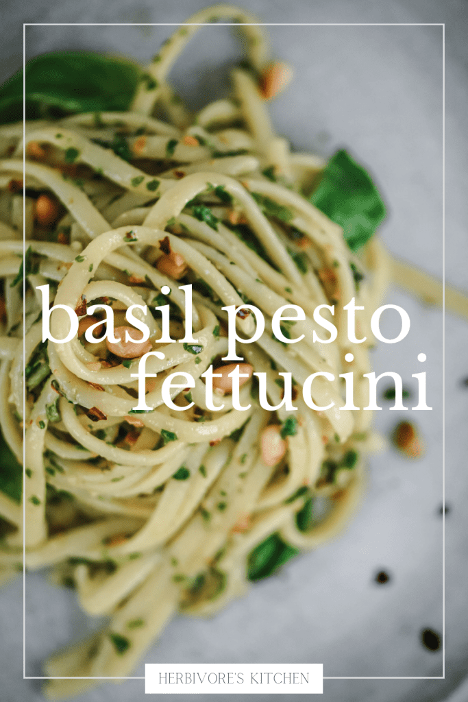 Vegan Pesto Pasta Recipe