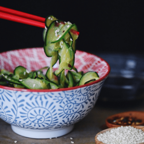 Spicy Asian Cucumber Salad