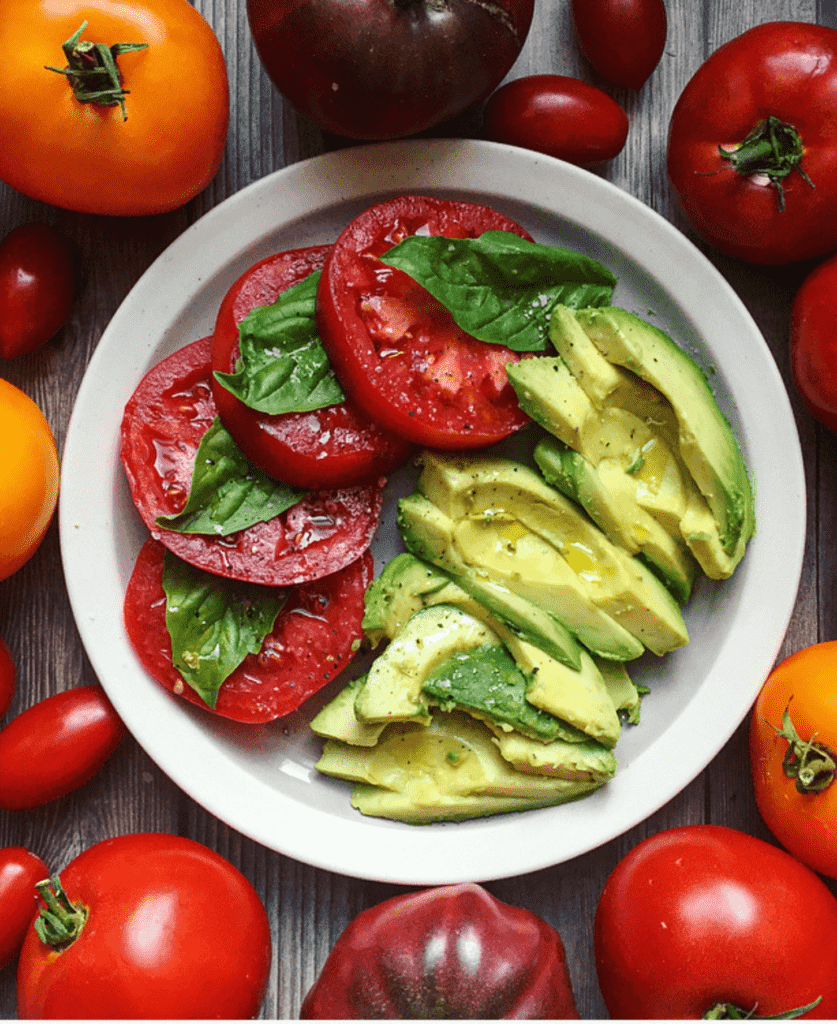 Heirloom Tomato Caprese Salad