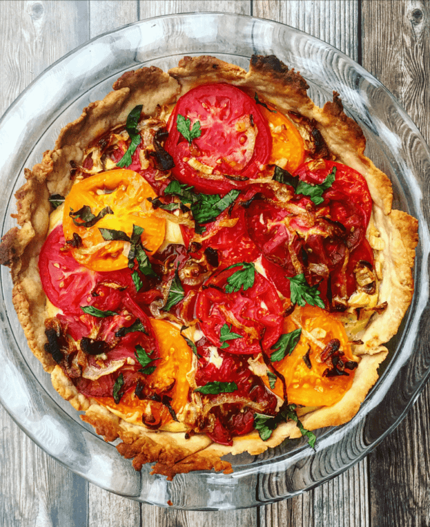 Vegan Tomato Pie