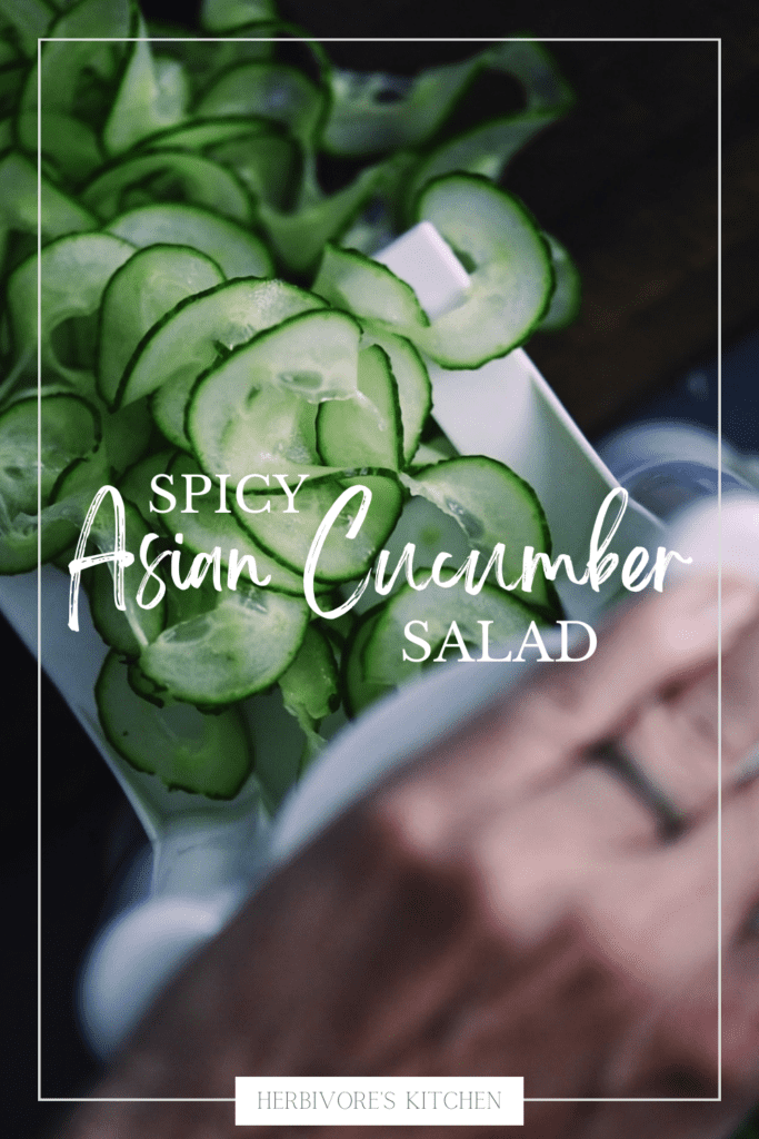 Spicy Asian Cucumber Salad 1