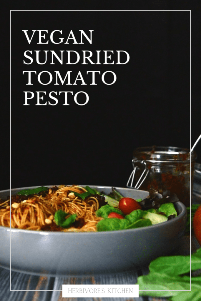 Vegan Sundried Tomato Pesto