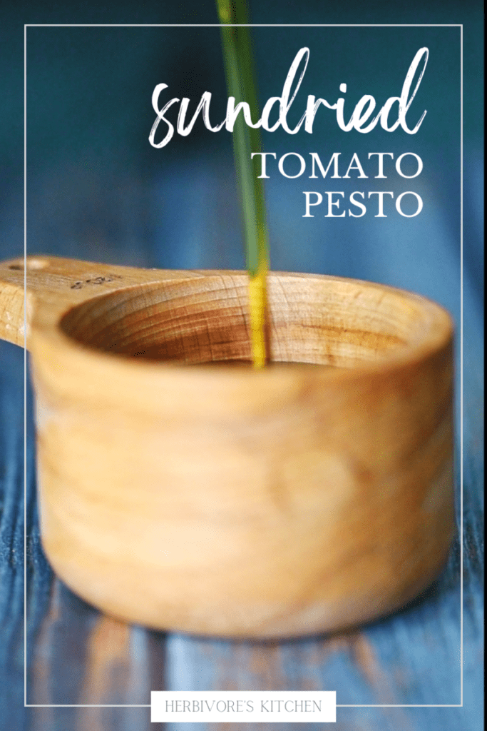 Vegan Sundried Tomato Pesto