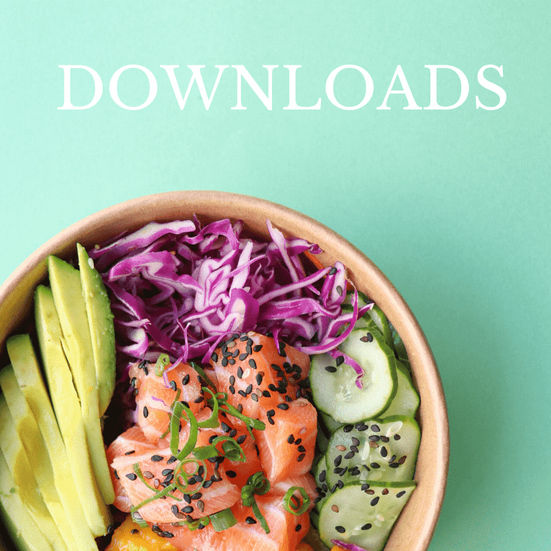 Food Blogging Downloads