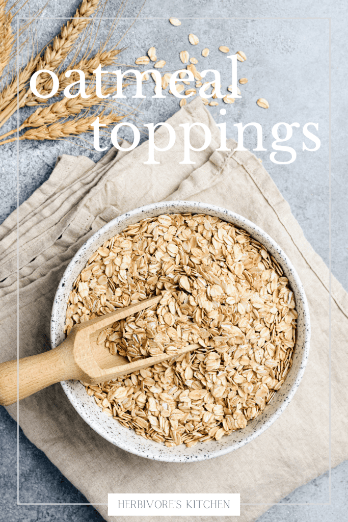 Oatmeal Toppings Bar: Learn How to Make Oatmeal Taste Good with this Instant Pot Oatmeal Recipe