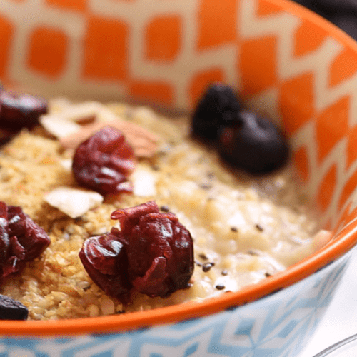 Oatmeal Toppings Bar: Learn How to Make Oatmeal Taste Good with this Instant Pot Oatmeal Recipe