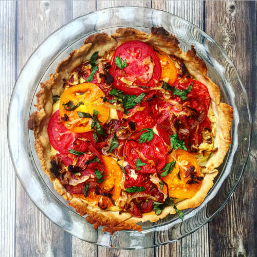 Vegan Tomato Pie Recipe