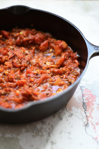 Garden Vegetable Homemade Tomato Sauce 