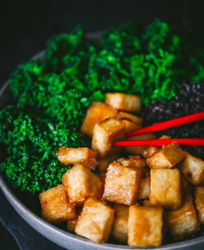 Miso Glazed Tofu